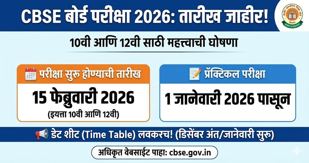 CBSE Board Exam 2026