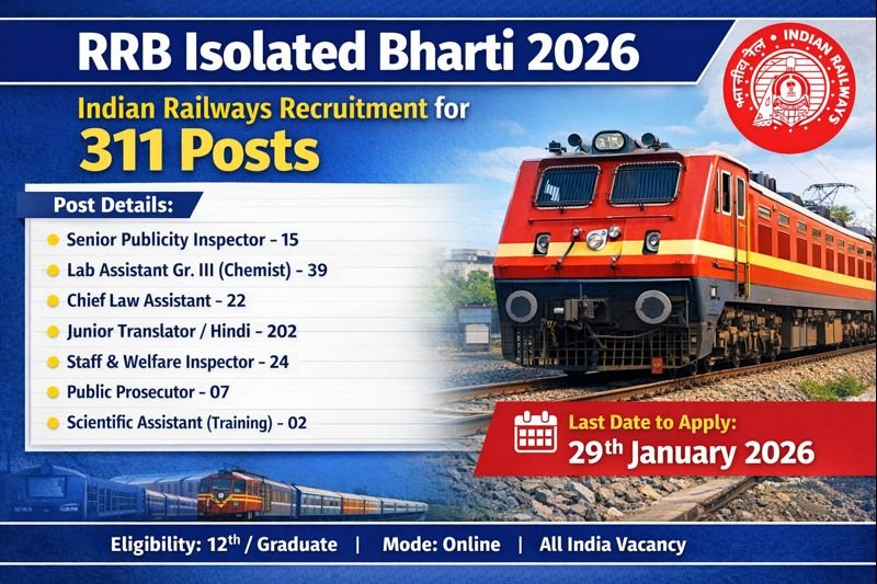 RRB Isolated Bharti 2026