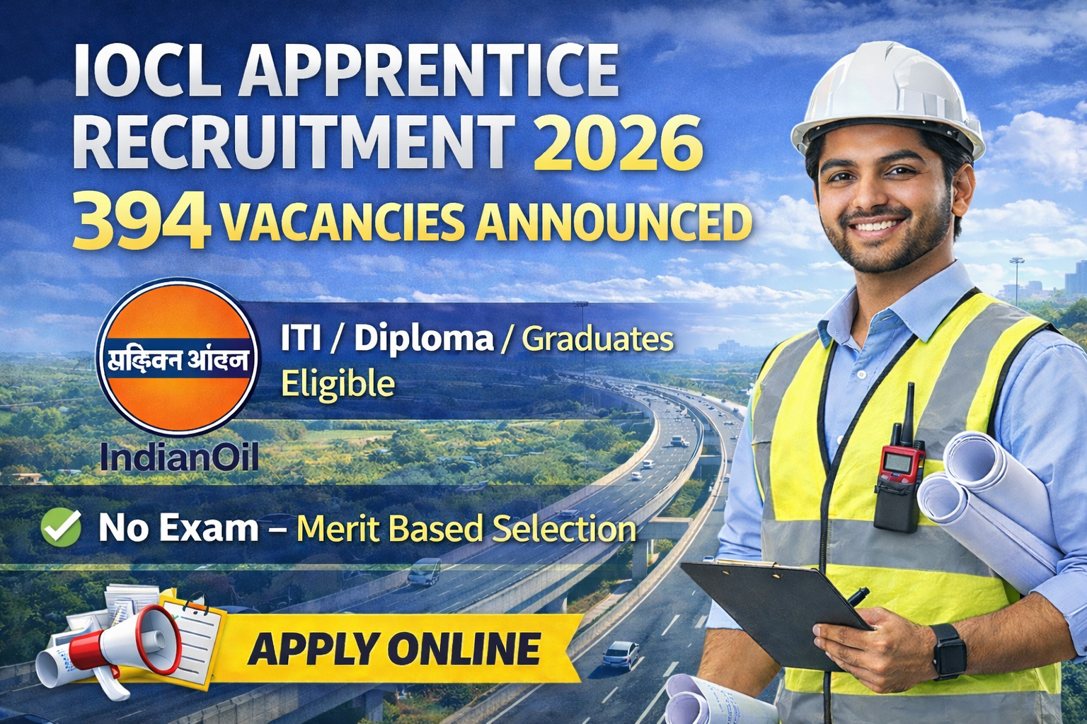 IOCL Apprentice Bharti 2026