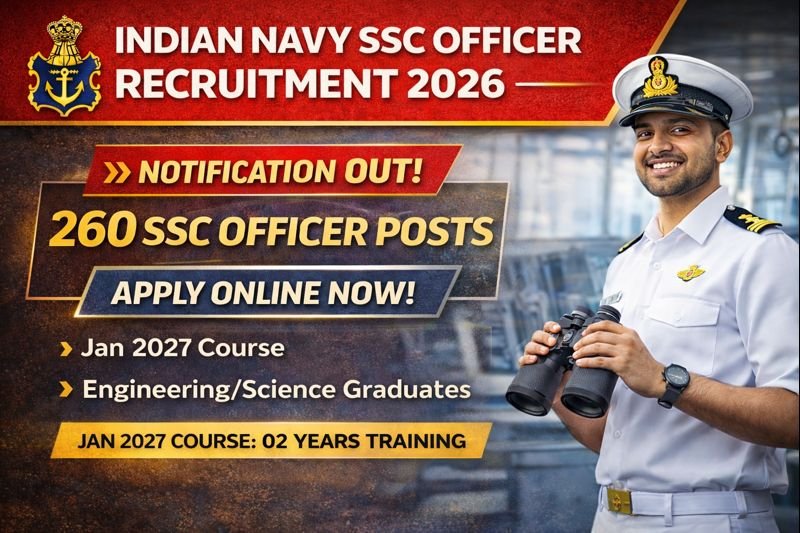 Indian Navy SSC Officer Bharti 2026