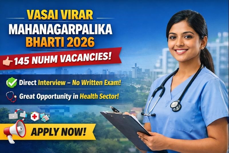 Vasai Virar Mahanagarpalika Bharti 2026