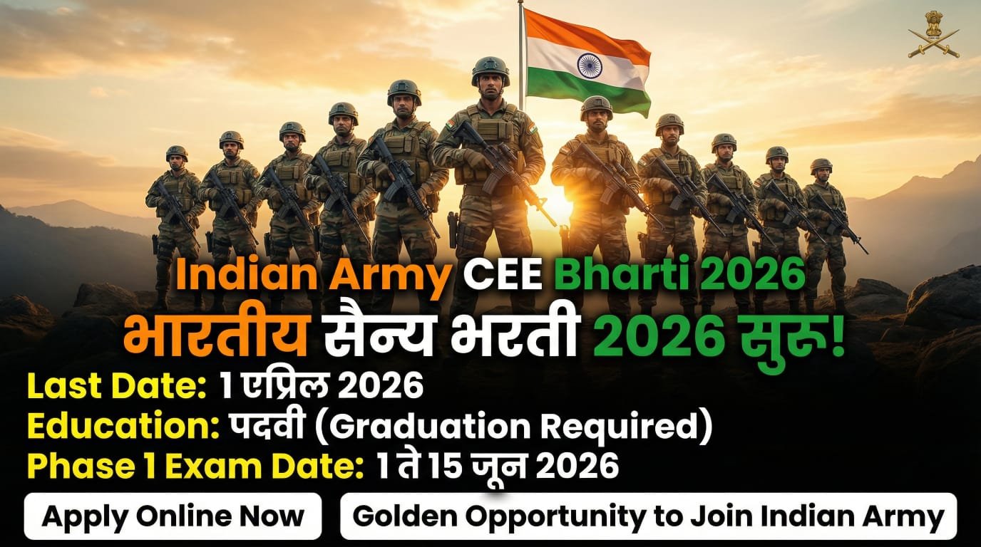 Indian Army CEE Bharti 2026
