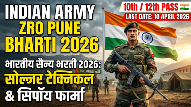 Indian Army ZRO Pune Bharti 2026