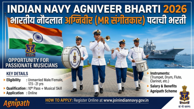 ndian Navy Agniveer Bharti 2026